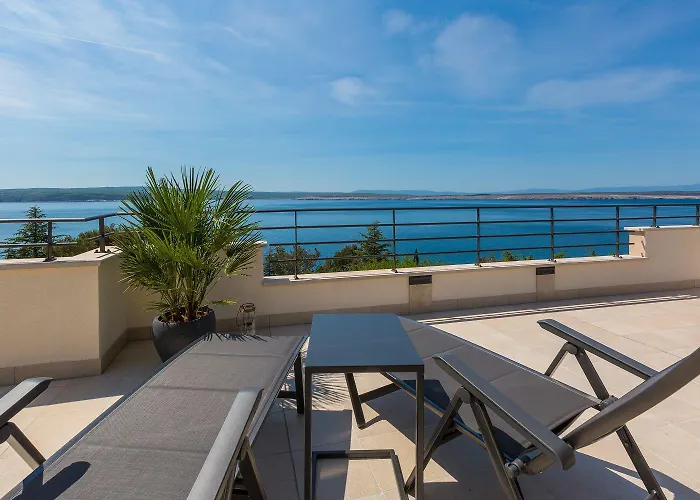 Apartment Traumhaftes Nur 100 Meter Zum Mit Herrlichem Meerblick, Sauna, Whirlpool